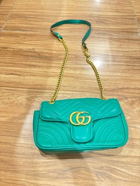 Green Gucci bag 5