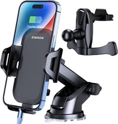 VANMASS Cell Phone Holder for Car, Windshield, Car Air Vent, with Air