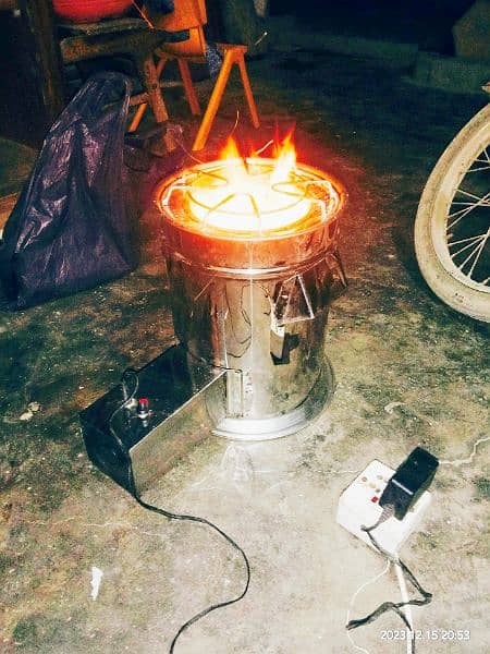 Portable Wood Stove for indoor and Camping Cooking 1