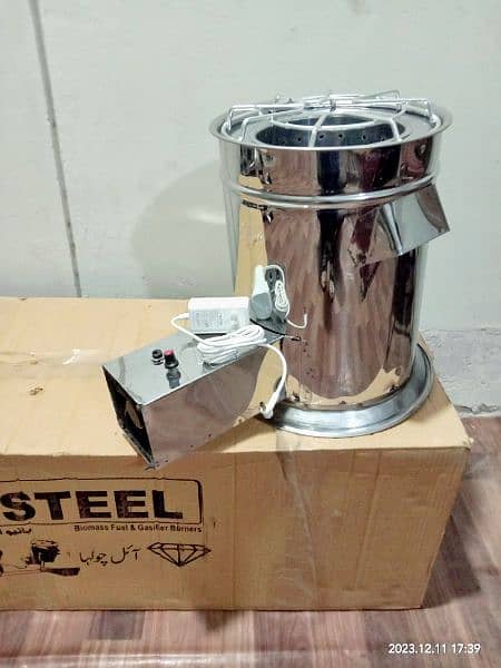 Portable Wood Stove for indoor and Camping Cooking 2