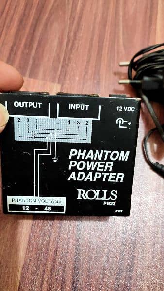 48v Phantom Power Supply For Condenser Microphones 1