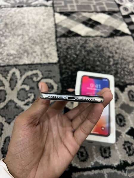 iphone x 256gb pta approved with box 4