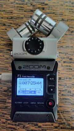 Zoom F1 Field Recorder With HYX-6 Stereo Channel Microphone 0