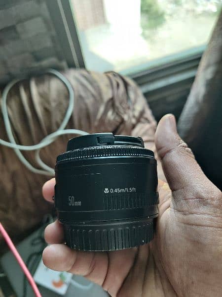 Canon lens EF 50mm 1:1.8 ii 2