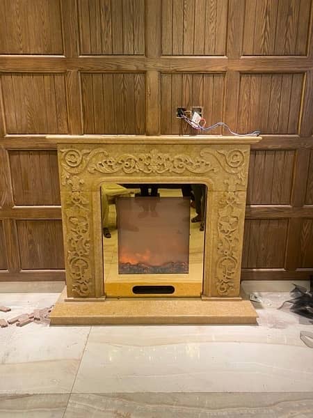 Electric fire place/gas fire places// 03057865194 whtsap 7