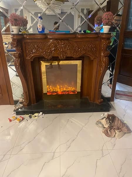 Electric fire place/gas fire places// 03057865194 whtsap 8