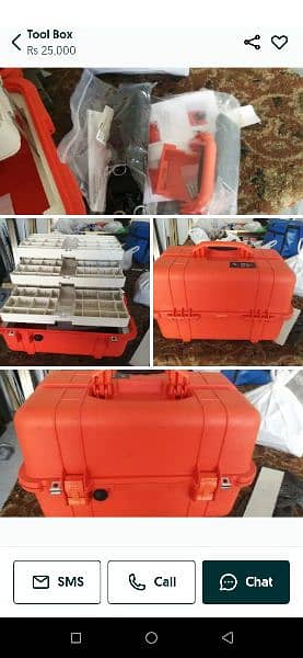 Pelican tool box kit emergency made hard case toolbox usa American 0