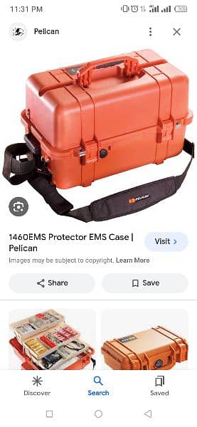 Pelican tool box kit emergency made hard case toolbox usa American 1