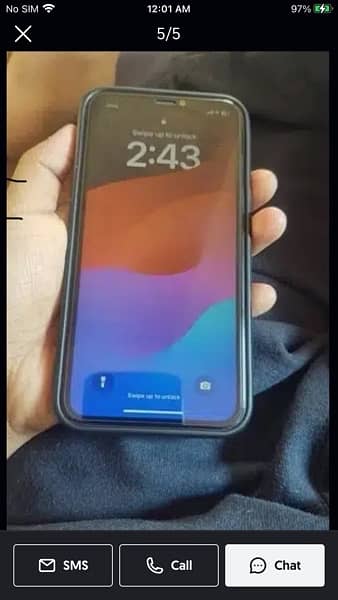 iPhone XR jv water pack all ok condition 10 by 10 h 4