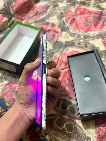 Infinix note 7 6/128 dual sim pta approved with original box and cover 7