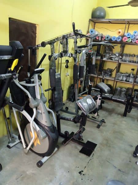 Exercise ( Elliptical cross trainer cycle) 16