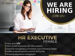HR executive(female) required for our Call center night shift
