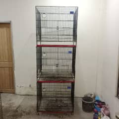 3 cages for sale 03338350356