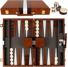 Original Professional Backgammon Suitcase Game available