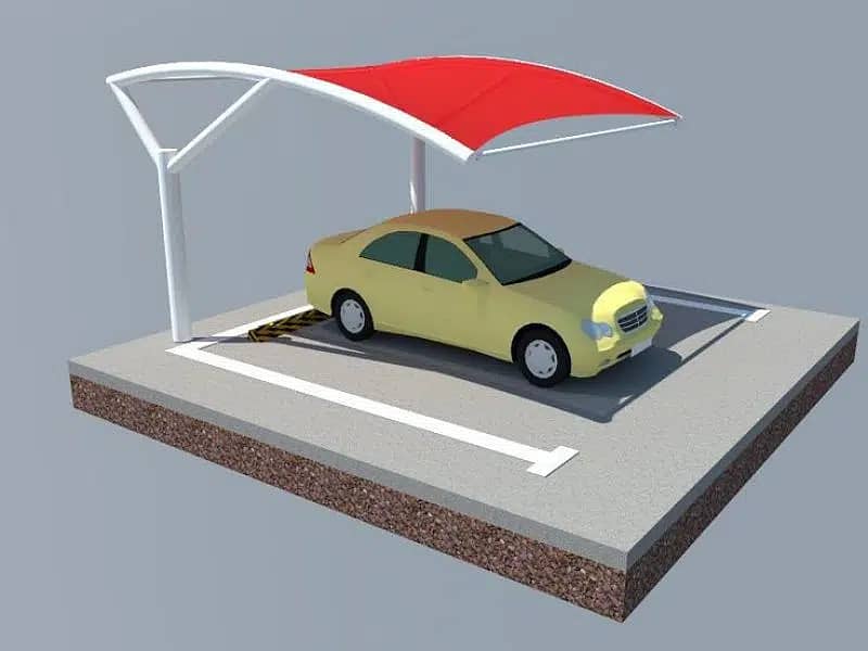 car parking shades/PVC Tensile Fiber/Tensile Shade/Canopies/green net 10