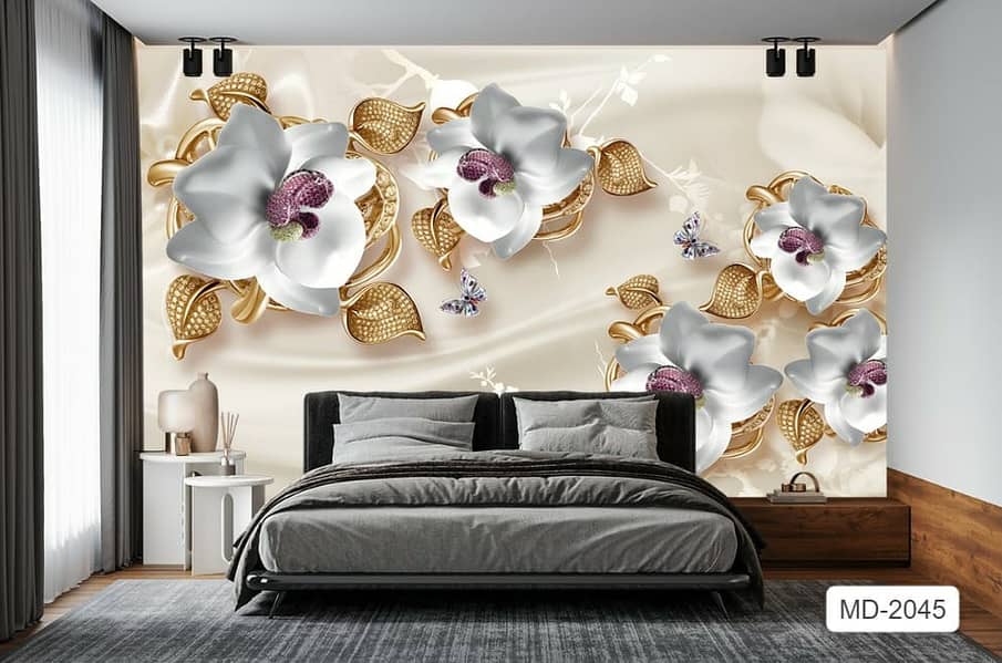 false ceiling/pop ceiling/Gypsum Panel Ceiling/pvc ceiling/wallpapers 4