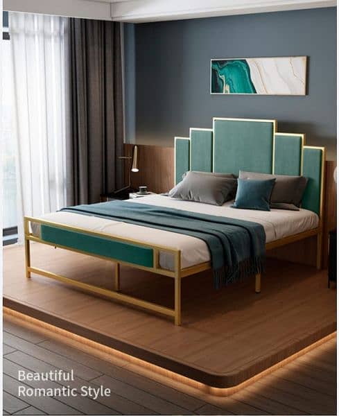 Metal Double Bed Furniture 0
