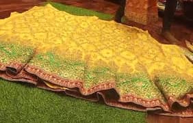 Indain Barty Wear Mayoon Mehndi Hit Article Fully Stiched 2 Pcs