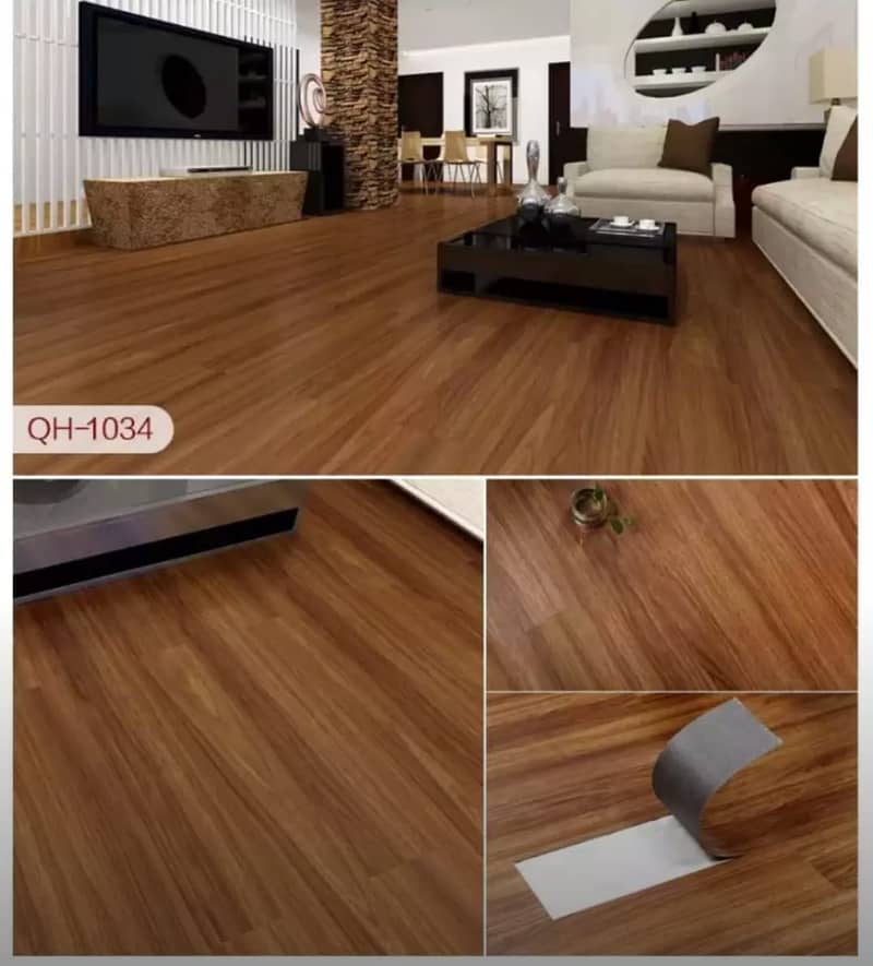 Vinyl wood flooring/window blinds/wallpapers/vinyl floor/Carpet 4