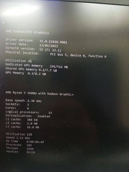 Hp 445 G8 ProBook (Amd Ryzen 5 5600u with Radeon Graphics) 11