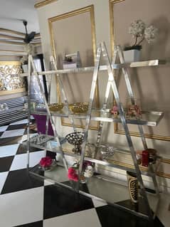 Showpieces Rack Stainless Steel