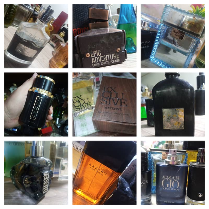 Eid Sale Lot Perfumes Sauvage - MontBlanc Acqua Di - Janan Creed 0