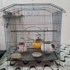(IRON CAGE )PARRORT CAGE AVALABLE  (PKR 4500) CELL 03204486147