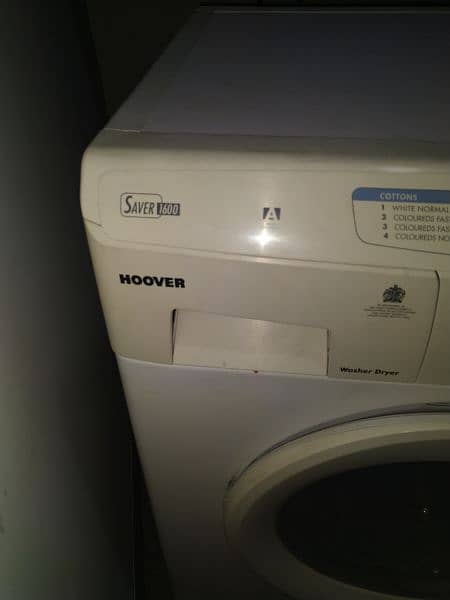 Hoover fully automatic washing machine with heater. 13