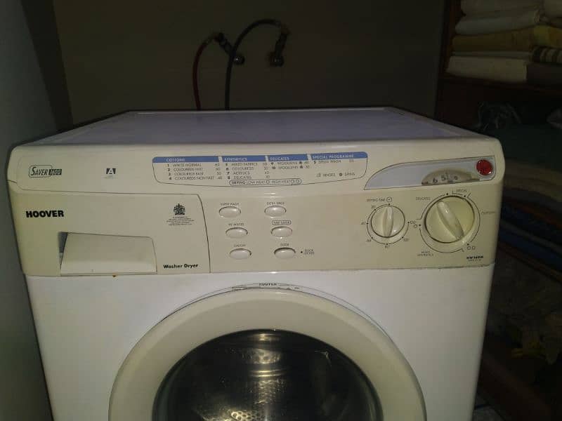 Hoover fully automatic washing machine with heater. 15