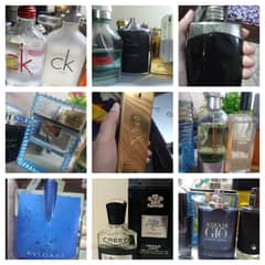 Eid Sale USed Lot Perfumes Aventus - Sauvage - Montblanc - Bvlgari 550