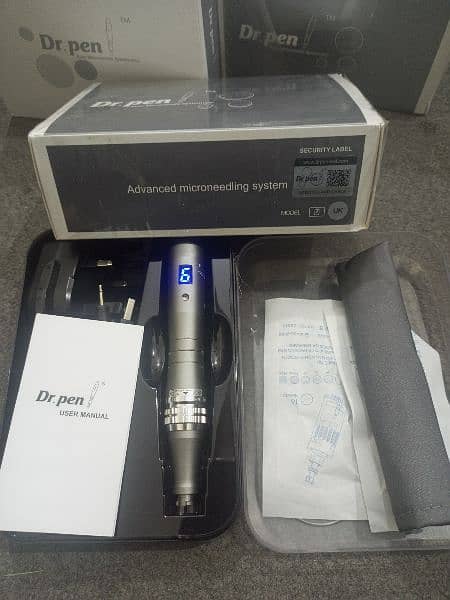 Dr Pen M8 With LCD Speed levels Display | Derma Pen for BB Glow 0