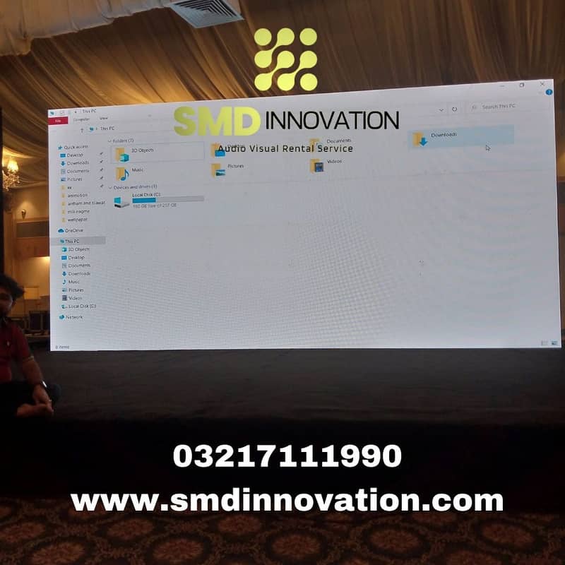SMD Screen on rent with high quality on discount  in karachi 13
