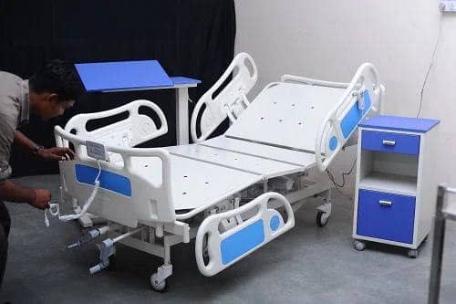 ICU beds/ Manual medical bed/ Surgical bed /Hospital bed/Patient bed 7