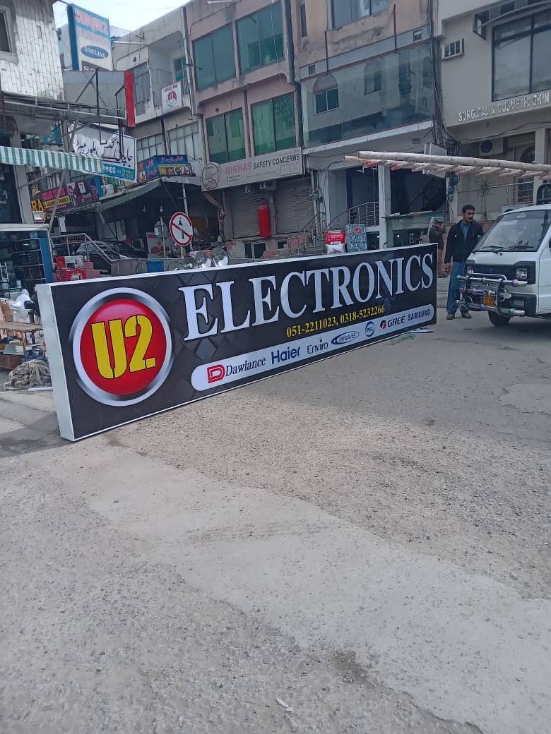 Flex Printing, Banners Printing, sign board, LED 3D backlight board 17