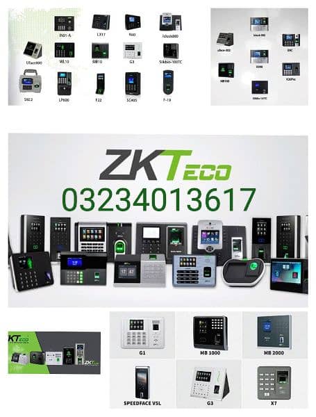 zkteco fingerprint face attendence zkteco k50 k70 mb360 uf100 mb20 f22 2
