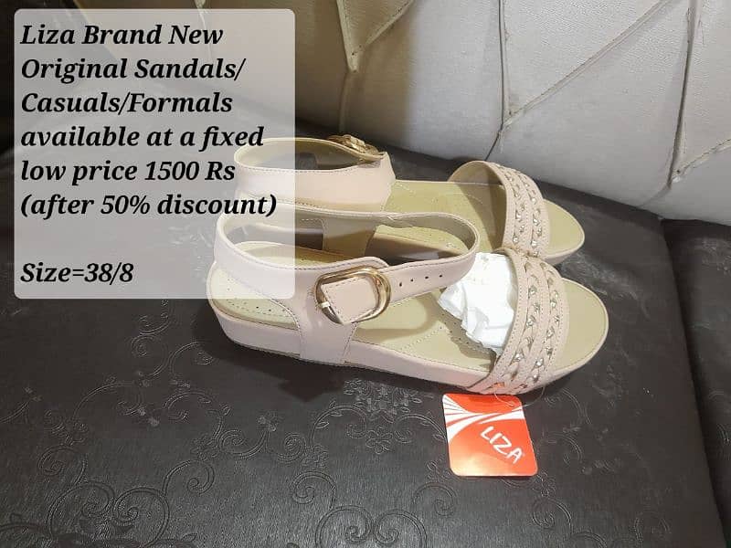 Liza & Metro Brand New Original Sandals are available at a low price 3