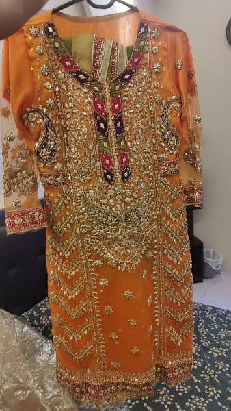 Elegant Mehndi dress for sale 2