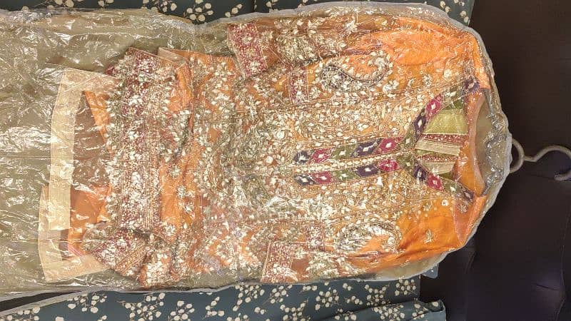 Elegant Mehndi dress for sale 4