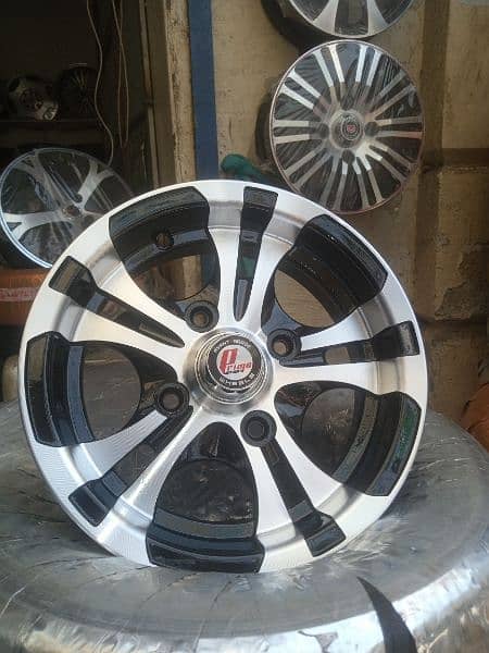 BRAND NEW ALLOY RIMS FOR SUZUKI MEHRAN AND HIROOF 2