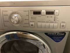 Fully automatic front load LG direct  DC inverter7kg washing machine