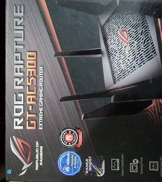 Asus Rog Rapture GT-AC5300 AC5300 Tri-band WiFi Gaming Router ...