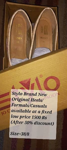 Stylo Brand Original Brand New Heels/casuals/formals available 3