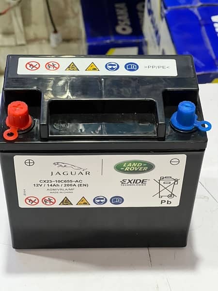 auxiliary battery for mercedes Bmw LandRover 6