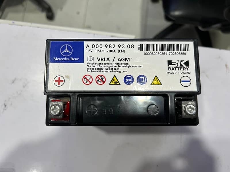 auxiliary battery for mercedes Bmw LandRover 12