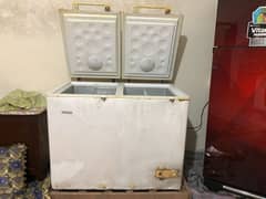 Double Door Deep Freezer + Refrigerator Haier 0