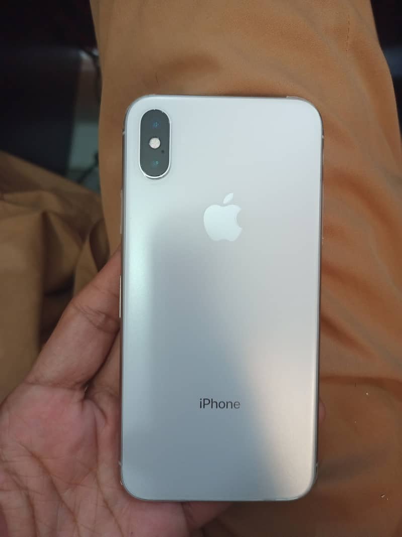 Iphone X 64GB pta approved Clear Set hai 6