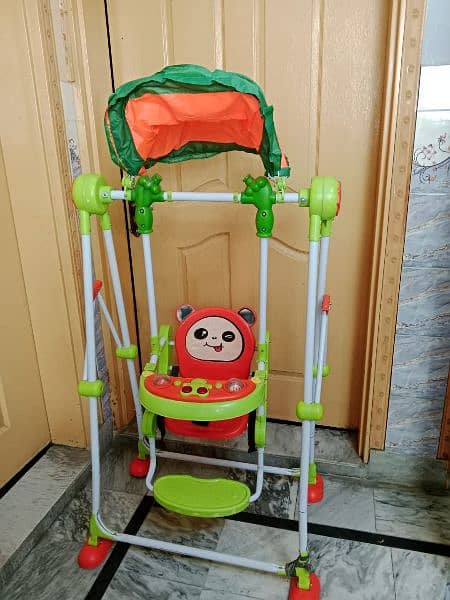 preloved Baby swing Perfct Condition Reasonable price available on OLX 1