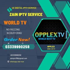 opplex IPTV. 03.3. 3.9.9. 9. 0.2. 5.8. All worlds live TV channel