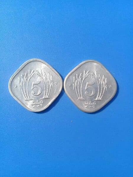 5 Paisa 1996 Coin Rare Date 1