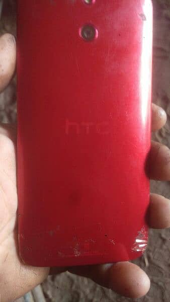 htc e8 one good condition red coloure 03084544925 1